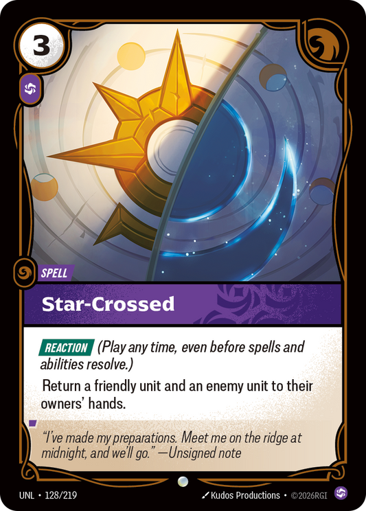 UNL-128/219 Star-Crossed | Common