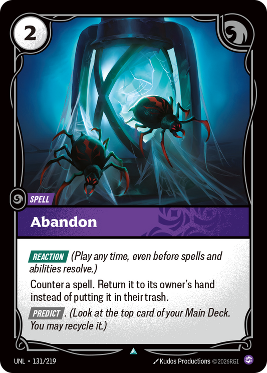 UNL-131/219 Abandon | Uncommon