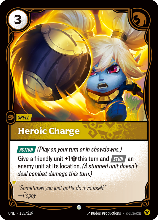 UNL-155/219 Heroic Charge | Common