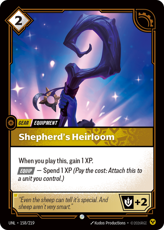 UNL-158/219 Shepherd's Heirloom | Common