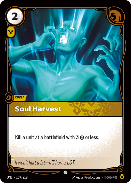 UNL-159/219 Soul Harvest | Common