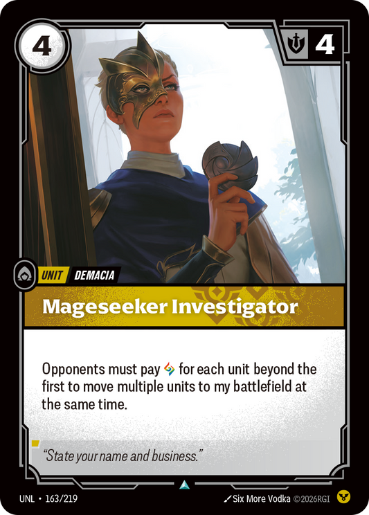 UNL-163/219 Mageseeker Investigator | Uncommon