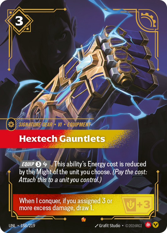 UNL-188/219 Hextech Gauntlets | Epic