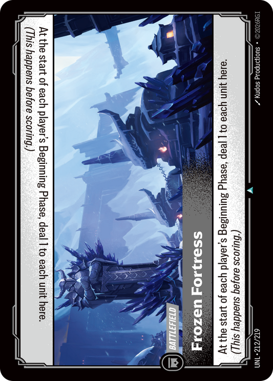 UNL-212/219 Frozen Fortress | Uncommon
