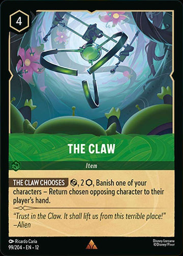 Set12-099 | The Claw | Rare | Non-Foil
