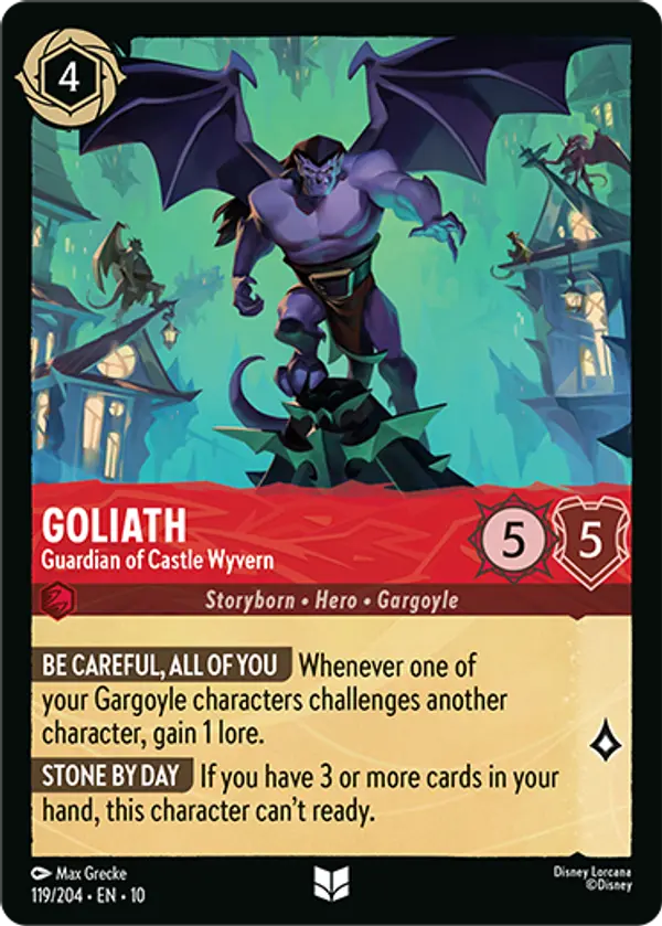 Set 10-119 | Goliath - Guardian of Castle Wyvern | Uncommon