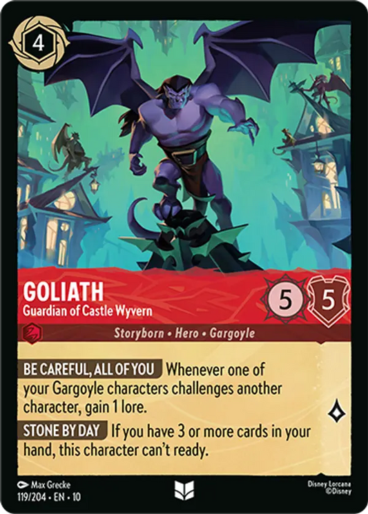 Set 10-119 | Goliath - Guardian of Castle Wyvern | Uncommon