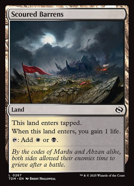 TDM-0267 | Scoured Barrens | EN  | - | Non-Foil