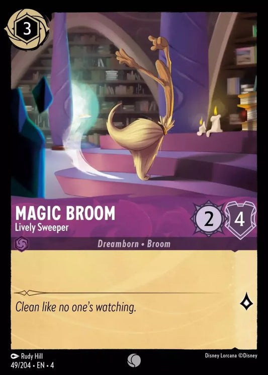 Set 4-049 | Magic Broom - Lively Sweeper | Common