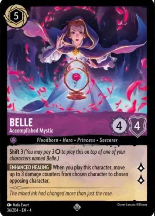 Set 4-036 | Belle - Accomplished Mystic | Super Rare